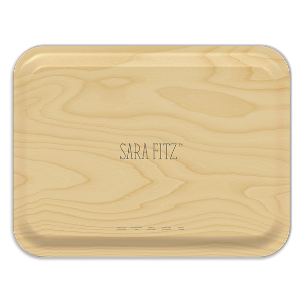 Trays4Us - Wholesale Serving Tray - Hydrangea Serving Tray by Sara Fitz3