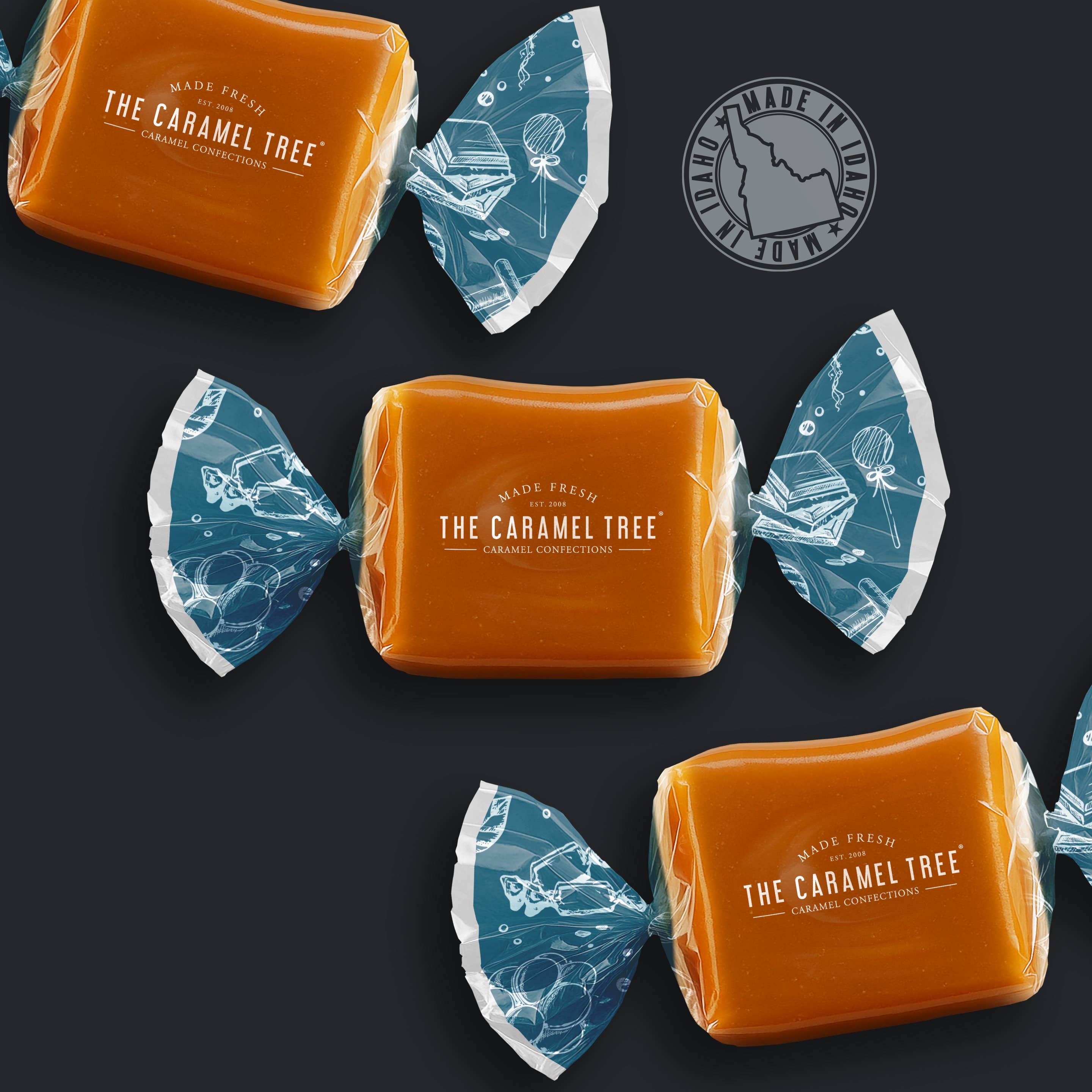 The Caramel Tree® - Vente Caramels - Pochette Caramel au Sel de Mer 215g2