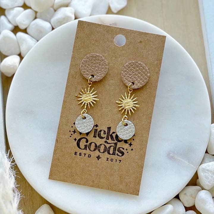 Manzanita Studs | Dusk por atacado de Wicket Goods