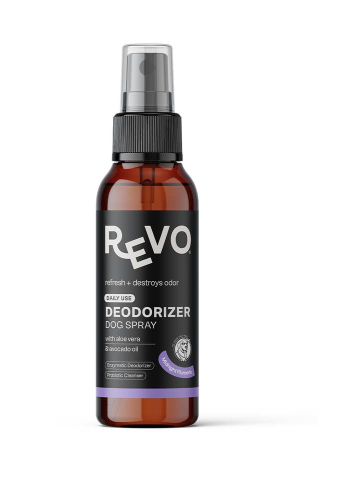 Midnight Plumeria Deoderizer 2.5oz for wholesale by REVO Dogs
