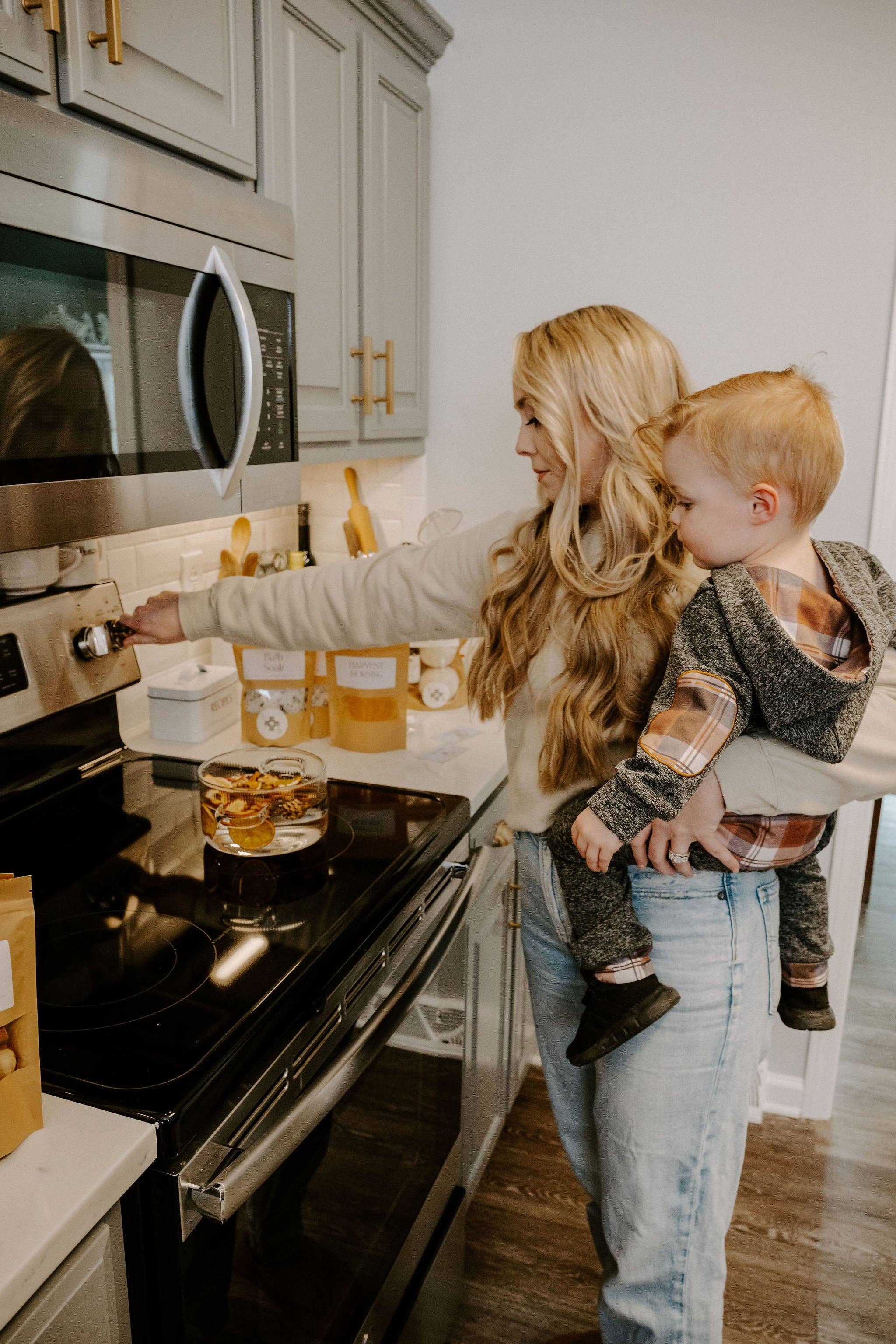 Lily Belle Boutique – Pot-pourri por atacado – Panela de Vidro e Madeira para Infusão | Potpourri para Fogão3