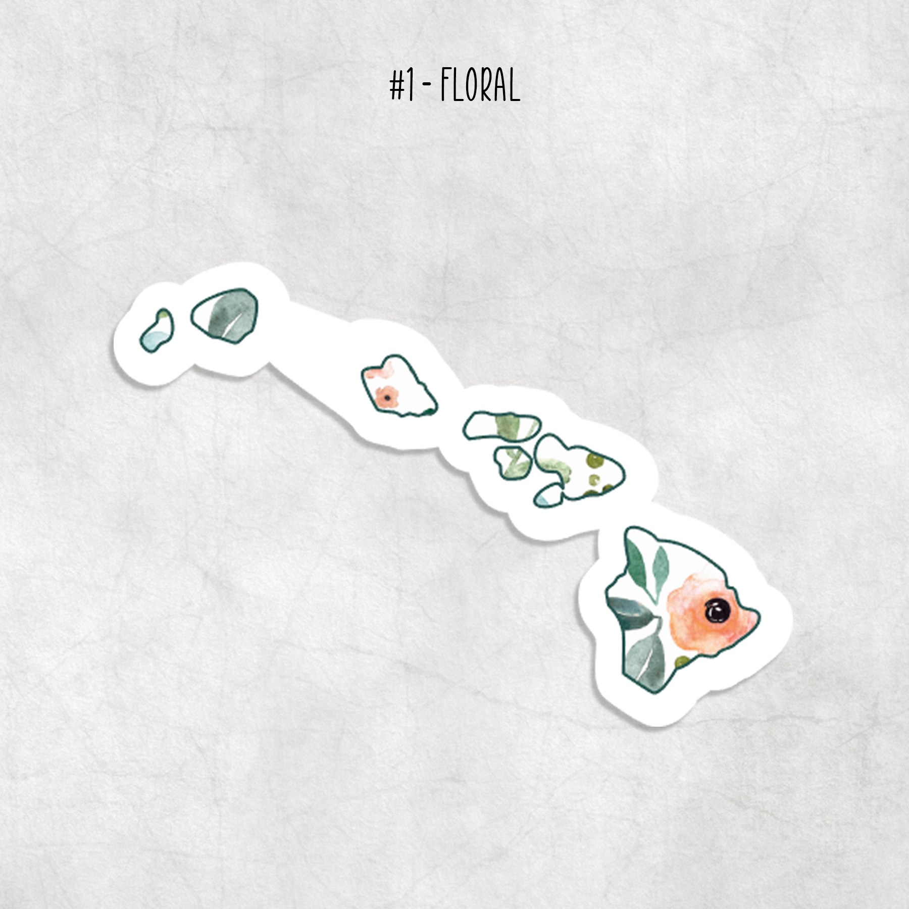 Expression Design Co - Wholesale Sticker - Hawaii Stickers1