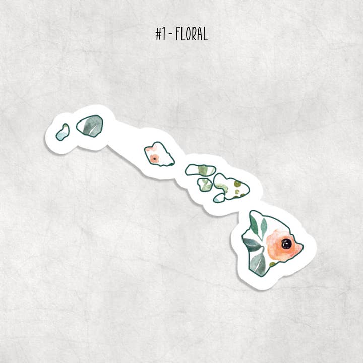 Expression Design Co - Wholesale Sticker - Hawaii Stickers1