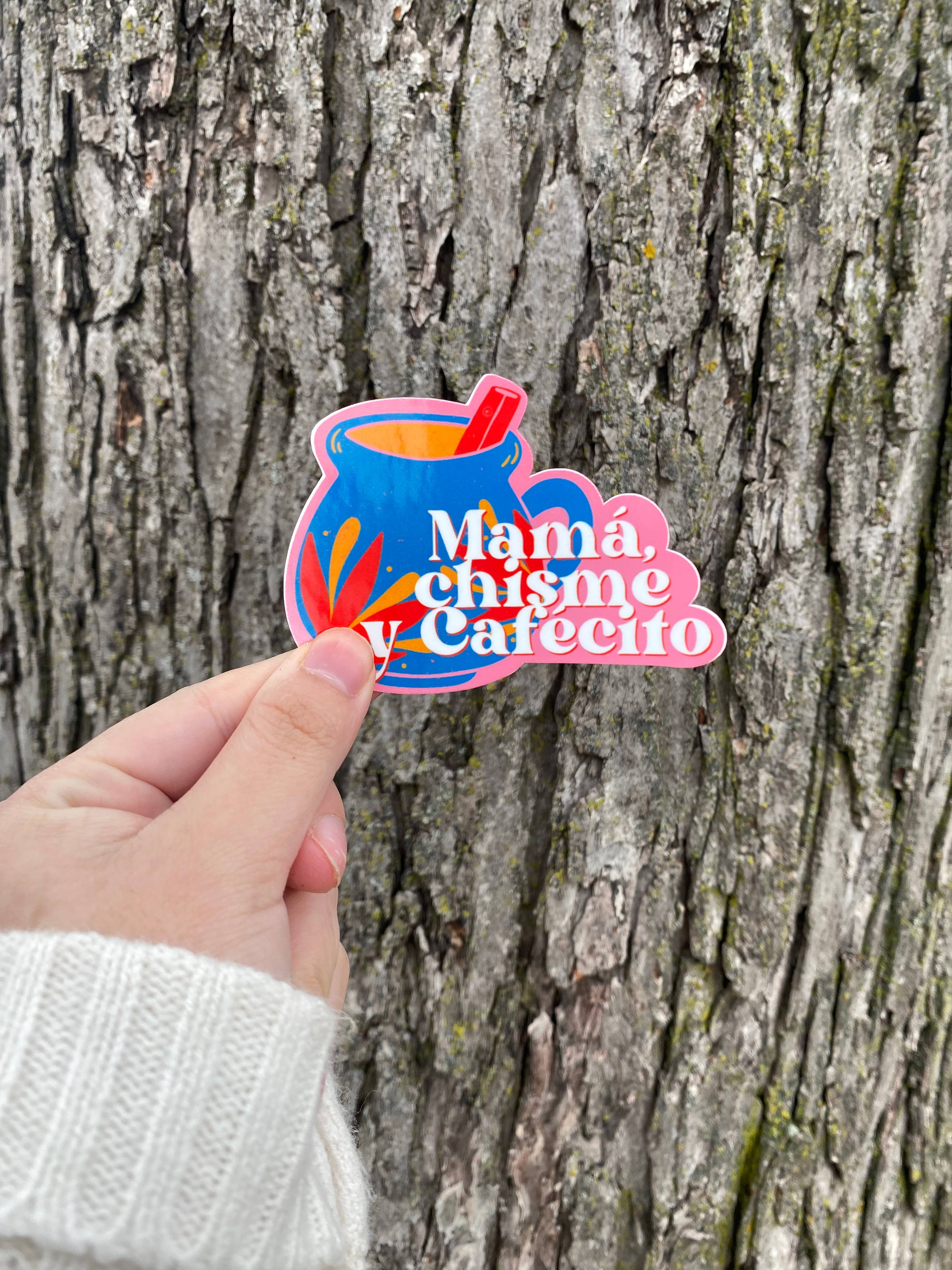 Gaec Studio – wholesale Klistermärke – Mamma, Chisme y Cafecito klistermärke3