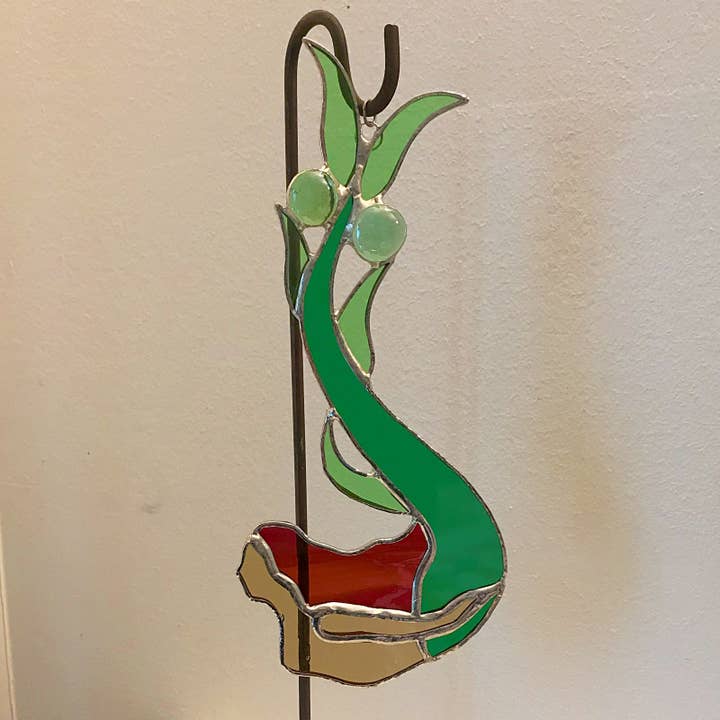 REMOVED BRAND - Wholesale Suncatcher - Mermaid stained glass hanging suncatcher13