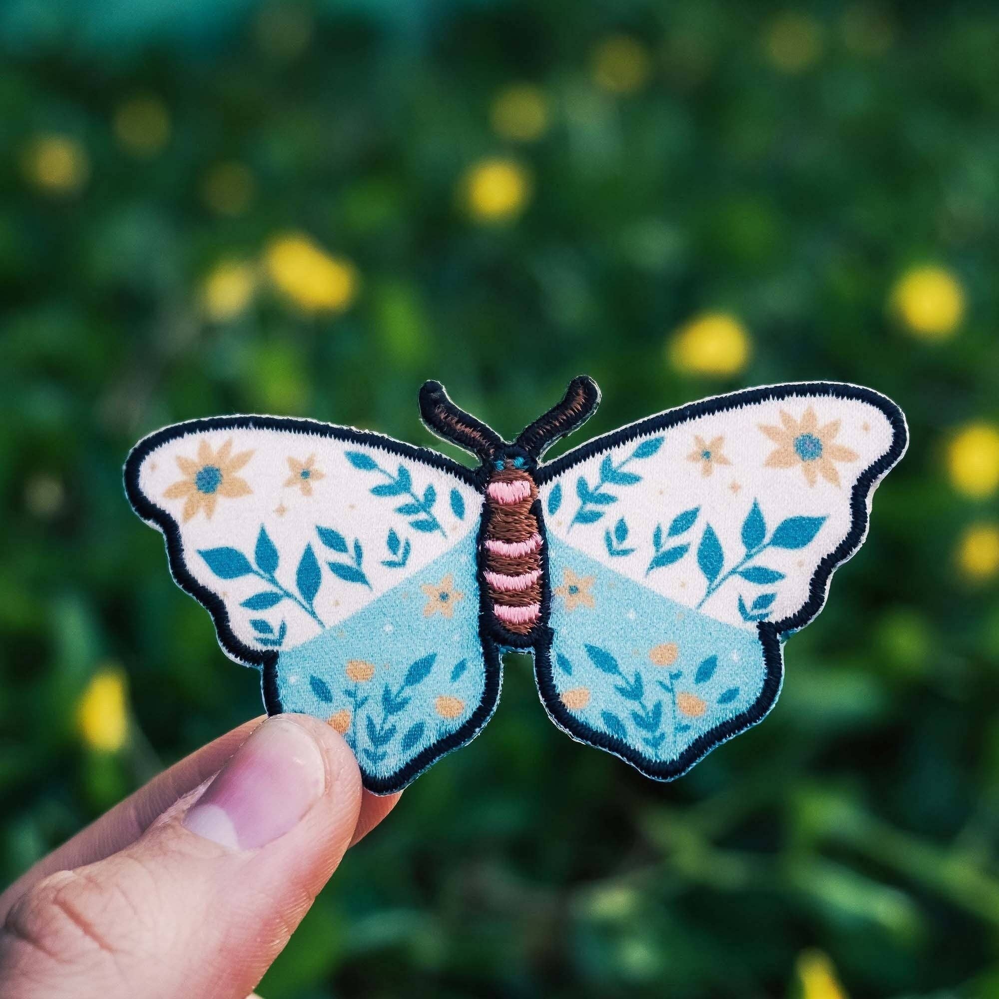 Kosmic Soul - Wholesale Patch - Floral Butterfly Patch1