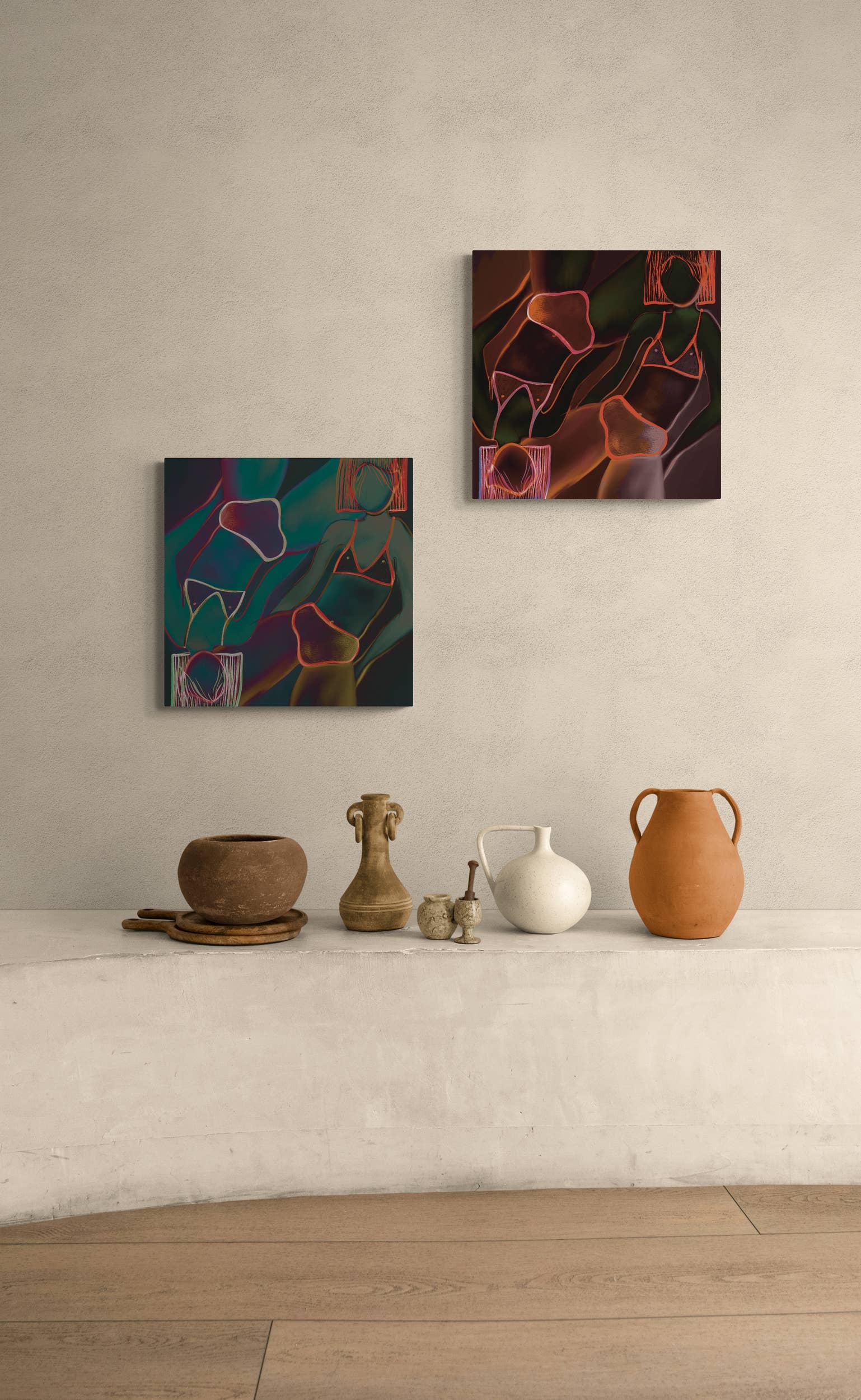 StudioKollisions - Wholesale Art Print - "FOCAL”, 2022 Signed Wall Art Print Set, Heavy Cardstock3