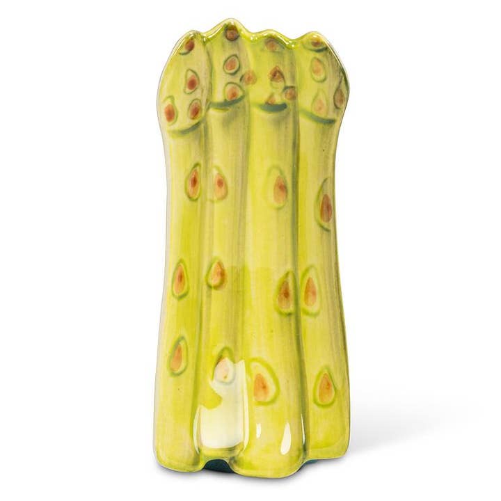 Abbott - Wholesale Decorative Plate/Dish/Bowl - Small Asparagus Dish-Green-4"L1