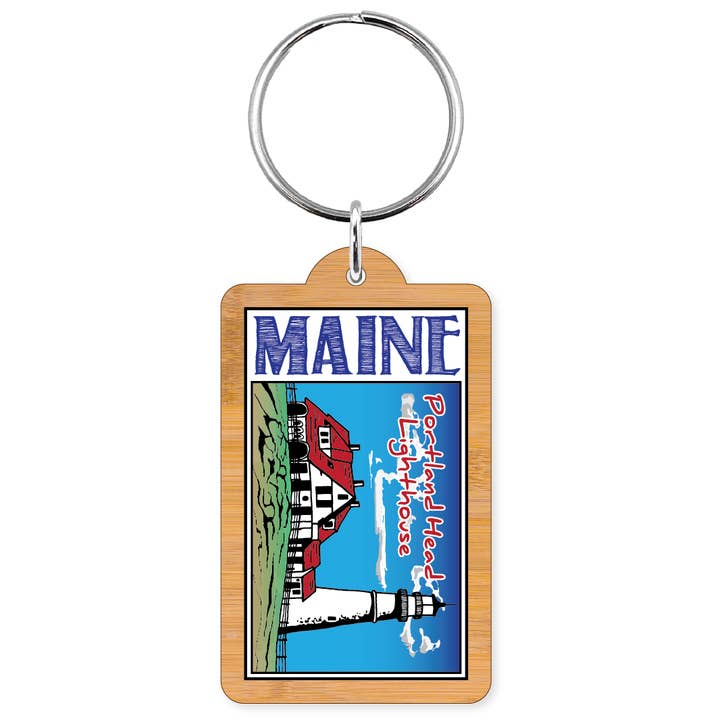 Morris Magnets - Wholesale Keychain - Unisex - Keychain - Portland Head Lighthouse2