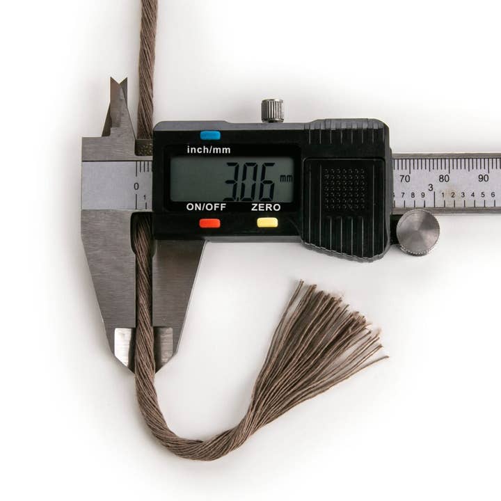 MB Cordas - Wholesale Cord - 3MM Single Twisted 500g Macrame Cotton Cord BROWN 140m Macrame String 1 PLY Craft Rope5