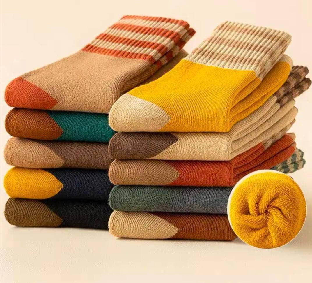 Tourtiwi - Wholesale Socks - Unisex - Warm Thick Terry Socks Mid-Tube Snow Socks15