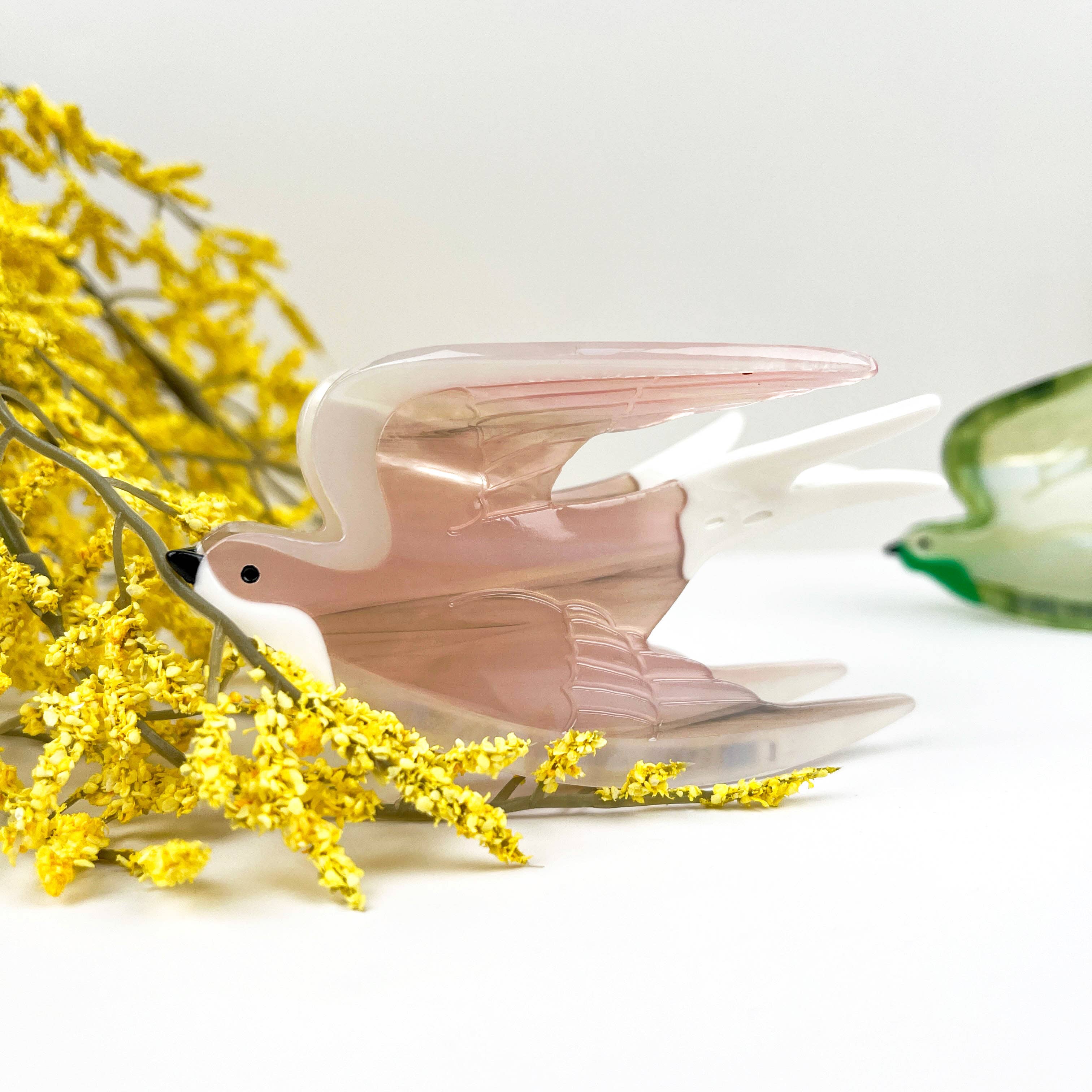 mildstyles - Wholesale Hair Clip - Women's - Swallow Bird Animal Color-Block Acetate Hair Claw Clip1