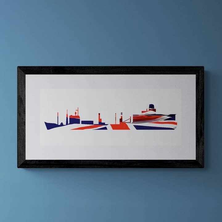 RFA Resource Union Flag Print for wholesale by Gillian Jones Designs