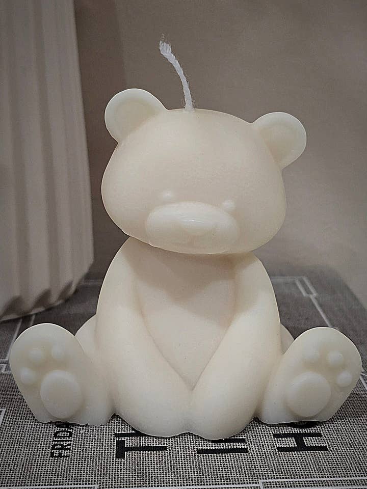 Simpatica candela Teddy Bear per la vendita all'ingrosso da parte di Sweet 'n' Fab Creationz Interiors
