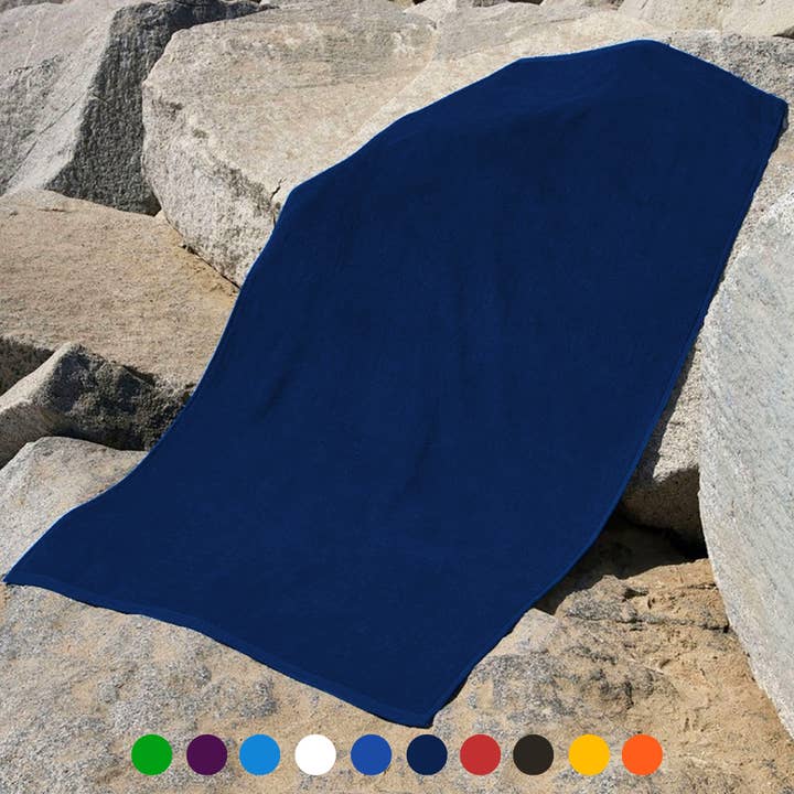 Pro Towels – wholesale Beach towel – Jewel Collection Beach Towel: 100% Cotton Velour (0.83lb)4