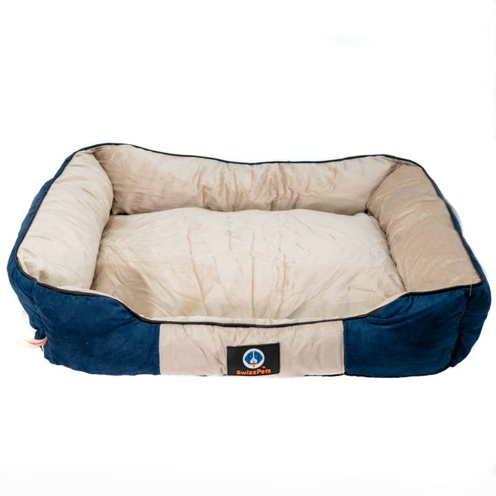 SWIZZPETS™ - Wholesale Pet Bed - Dog - SWIZZPETS™ LUXURY VELVET DOG BED WITH EXTRA PADDING AND ZIP2