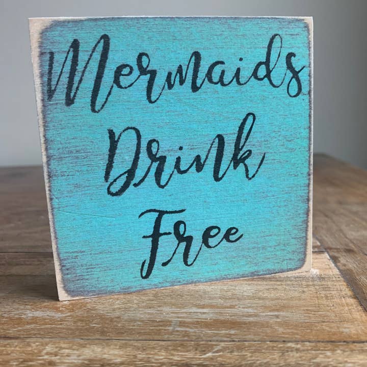 4X4-160 Mermaids Drink for wholesale by Gar Wholesale Inc.