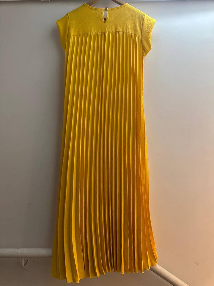 LORIANE - Wholesale Dress - Women's - 11094UP Long and loose plain dress3