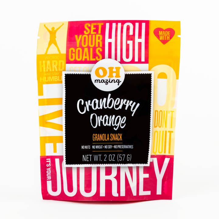 Oh Mazing Granola – Großhandel Granola – Granola-Cluster, Cranberry-Orange, Glutenfrei, Nussfrei0