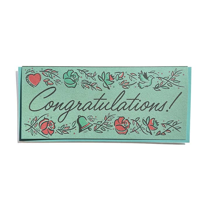 Congratulations (Wedding) - Greeting Card for wholesale by Bryan Spear Studio