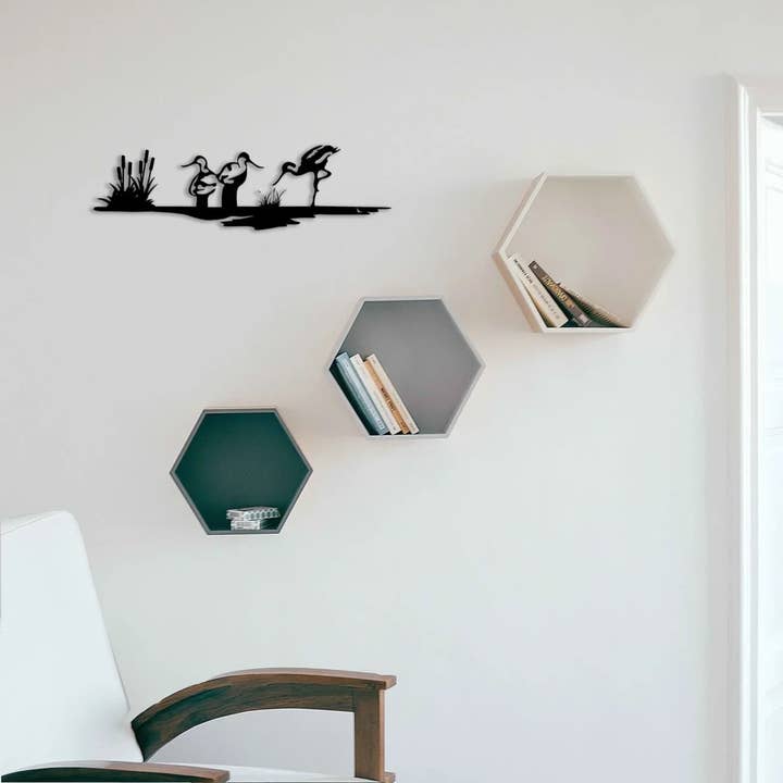 The Avocets in the Marshes for wholesale by Silhouest