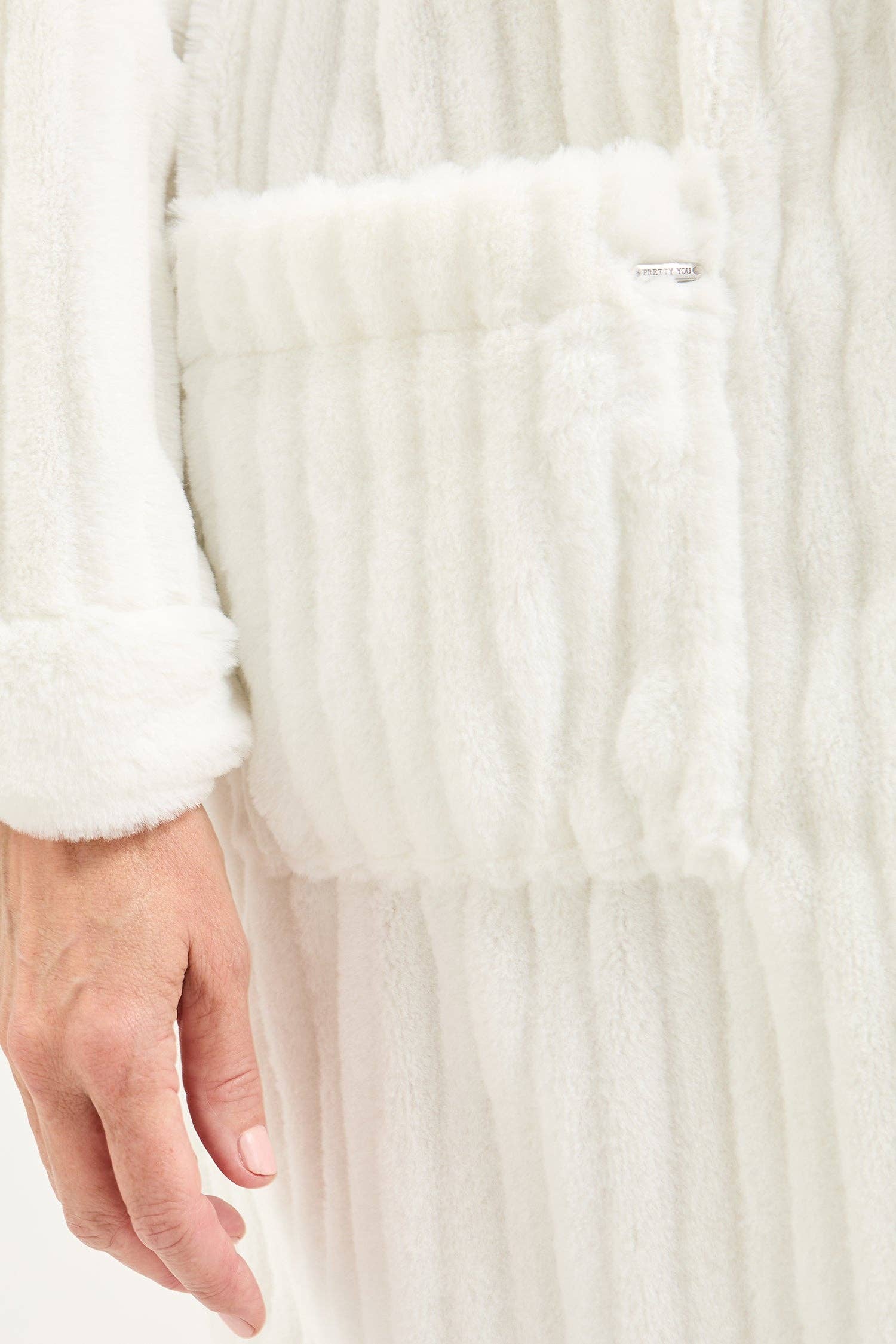 Cloud Dressing Gown in Cream for wholesale on Faire3