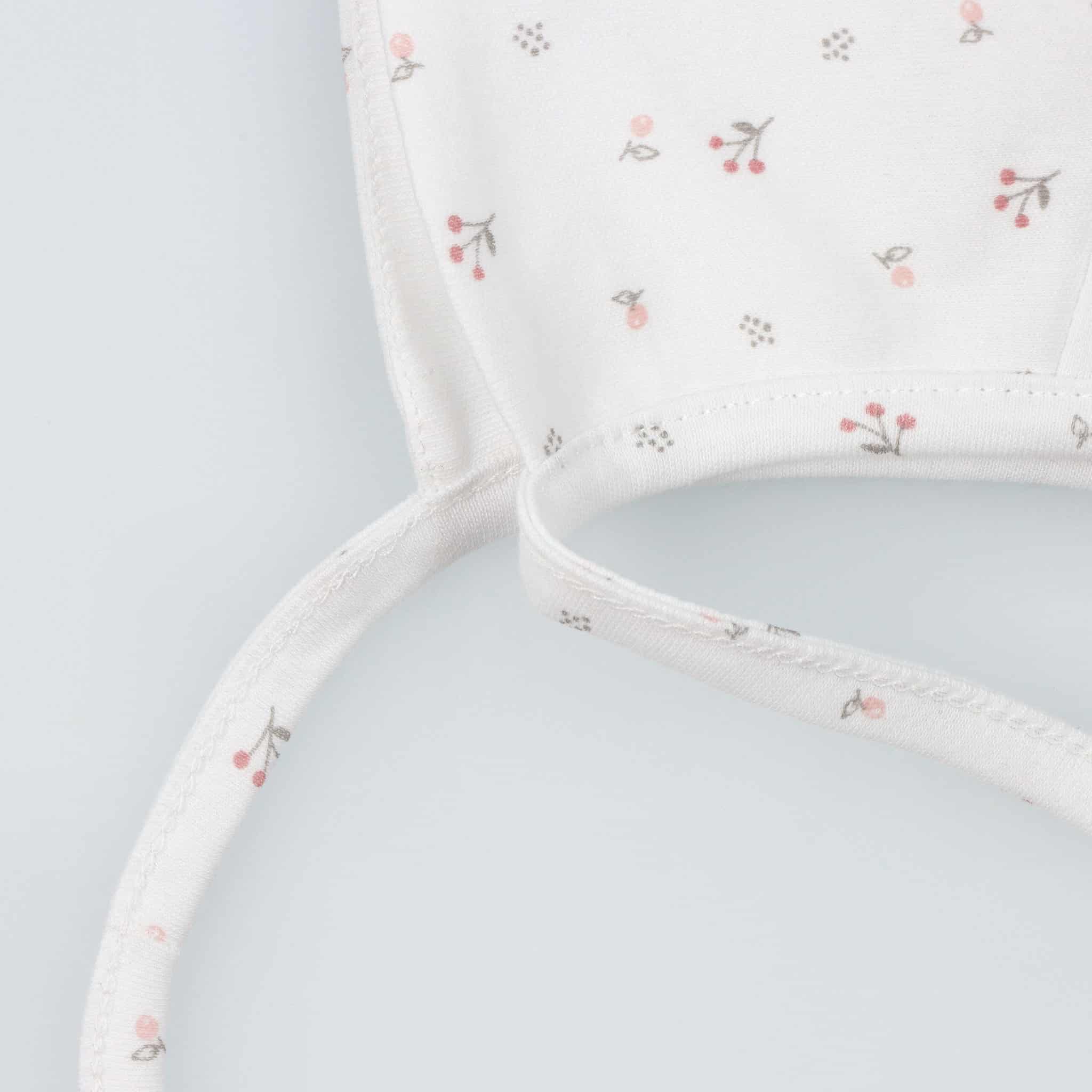 Bean Baby Clothes - Wholesale Newborn/Knit Hat - Baby - Baby Cap made of Cotton with Flowers3