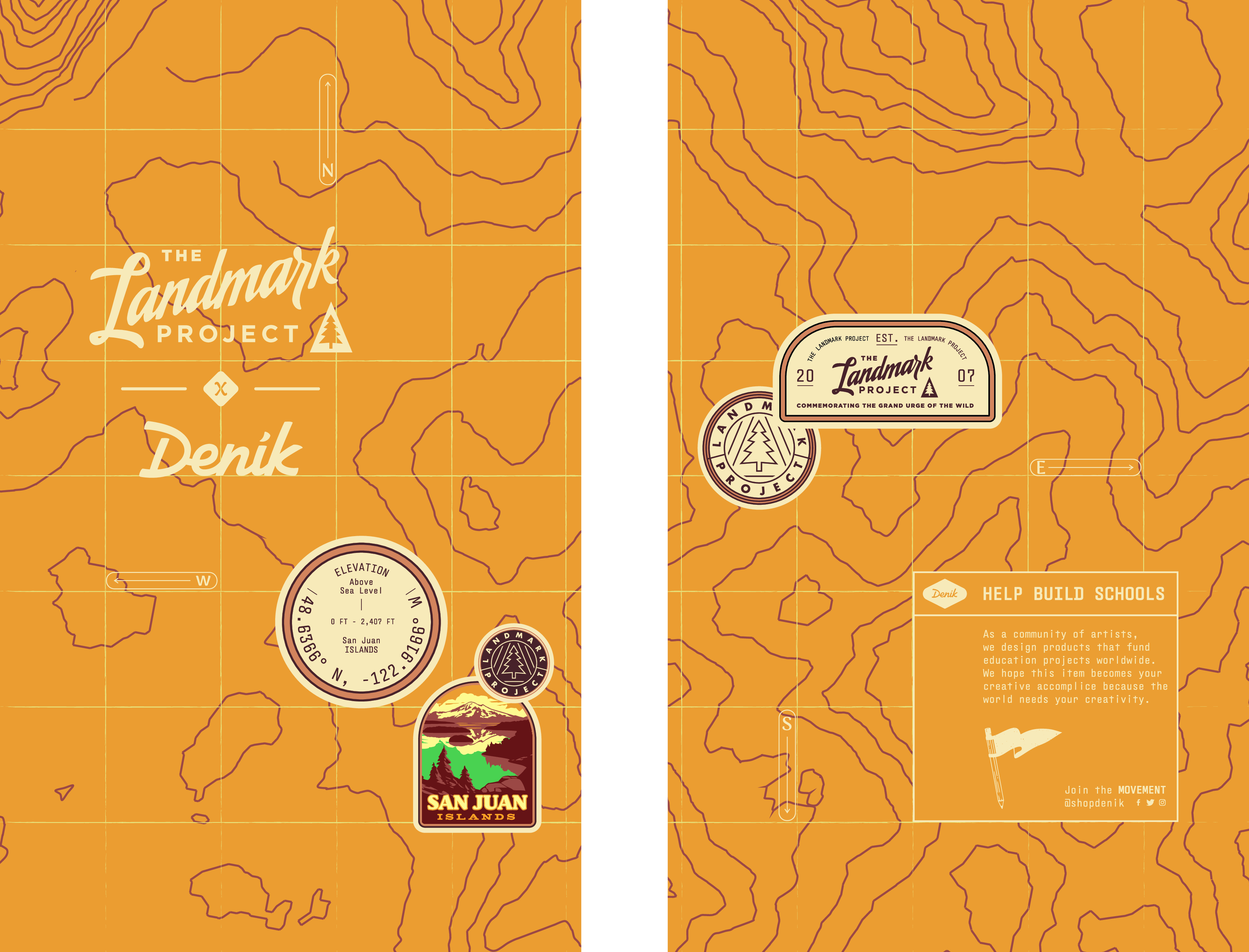 Denik - Wholesale Notebook - San Juan Islands Classic Layflat Notebook1