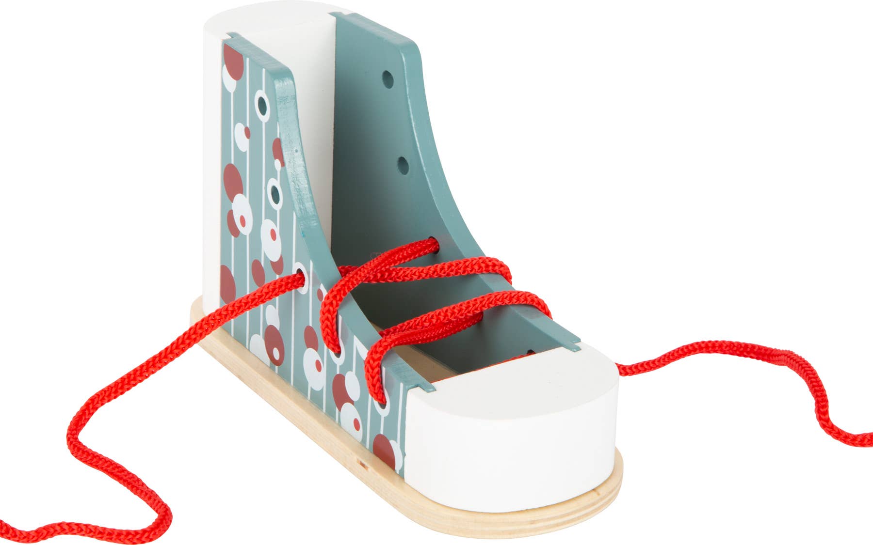 small foot - Wholesale Wood Toy - Kids - Threading Shoe1