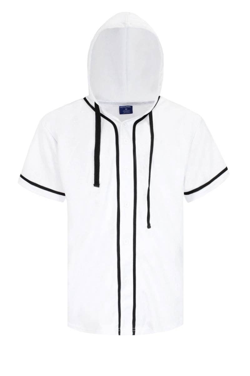 Victorious - Wholesale Hoodie - Men's - BJ63 Hooded Baseball Jersey (Open Pack)