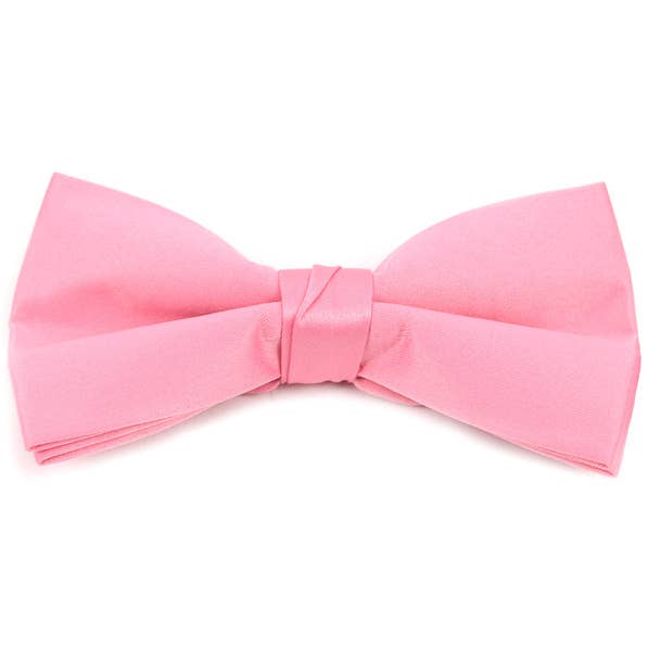 Selini New York - Wholesale Bow Tie - Men's - Men's 2.5" Poly Satin Clip On Bow Ties18