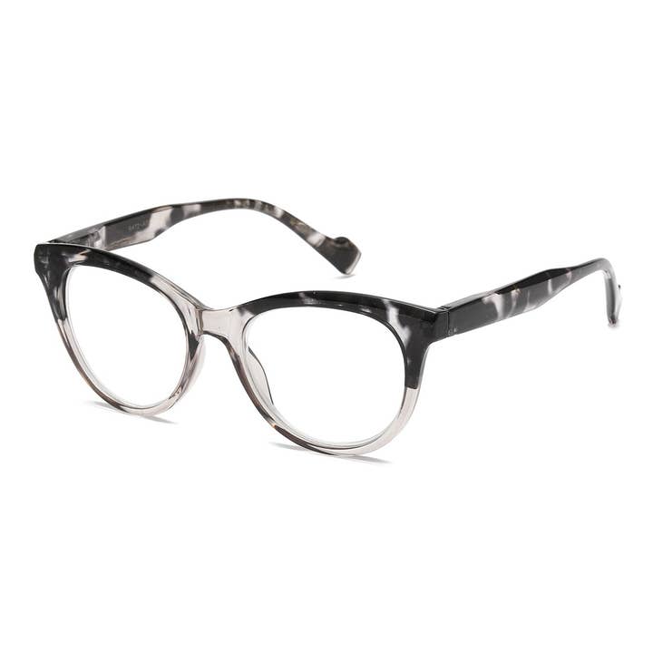 Sunrayzz Imports - Wholesale Eyeglasses - Women's - Readers Round Polymer Frame r472-asst2
