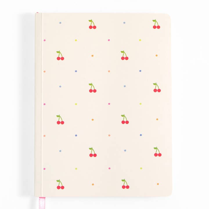 Cherries Soft Flex Perfect Bound Journal for wholesale by Callie Danielle