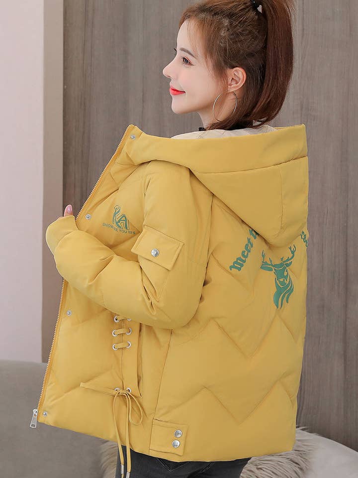 Marayn - Wholesale Puffer Jacket - Women's - Chic 2025 Winter Puffer Jacket Korean Style Warm Loose #26