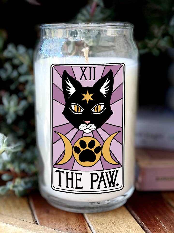 16oz The Paw Tarotkaars voor wholesale door Restored Apothecary