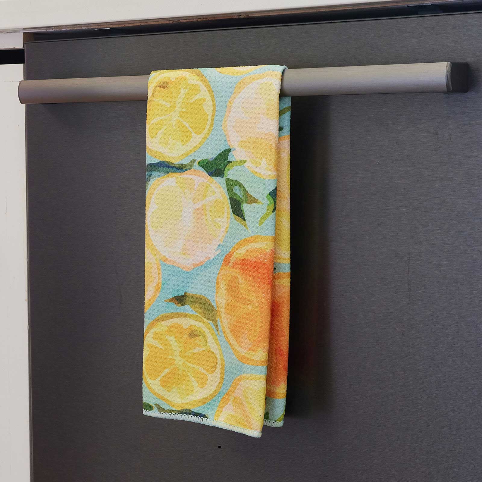rockflowerpaper - Wholesale Tea Towel - Lemon Slices Eco Kitchen Tea Towel8