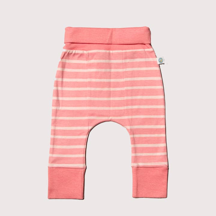 Grow with Me Harem Pants - Peony Stripe for wholesale by Elephant Moon