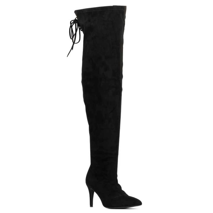 S3 Holding - Wholesale Boots - Women's - Larissa Tall Boot - Wide Width Thigh High Boots