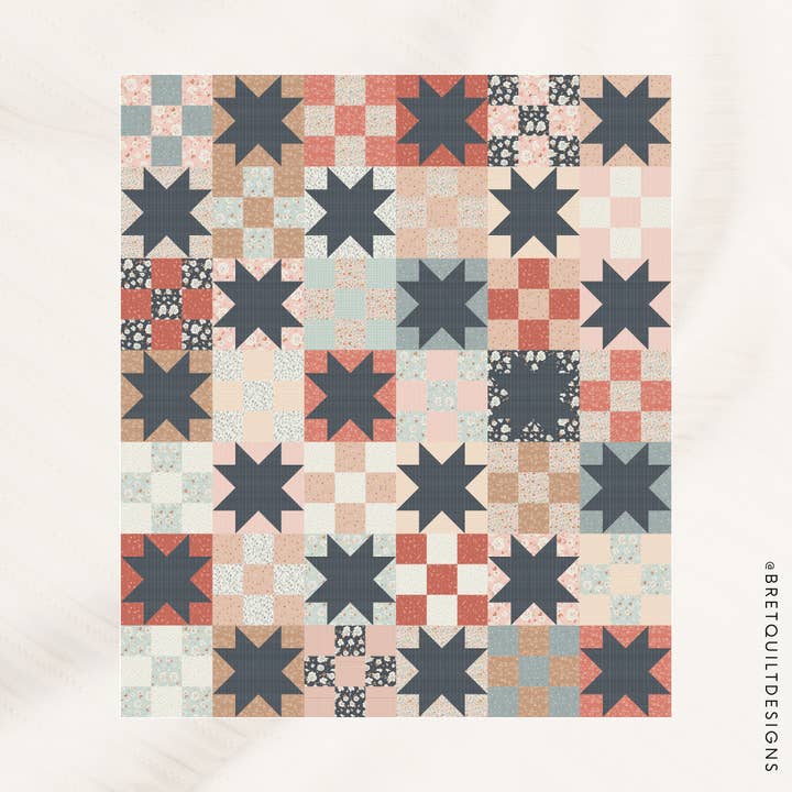 The Picnic Quilt Pattern for wholesale by Bre T Quilt Designs