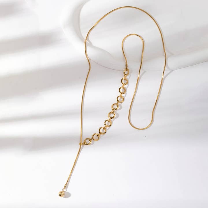 Collier sautoir Y - Destiny pour la vente par Lovelika