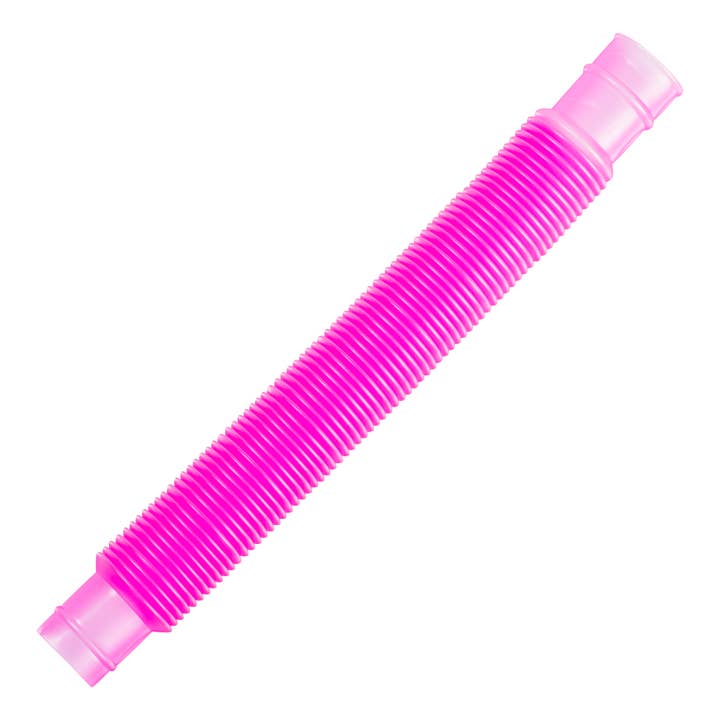 Toysmith - Wholesale Fidget Toy - Kids - Crinkle N' Connect, 6 Colors, 6 Tubes, Makes Sound