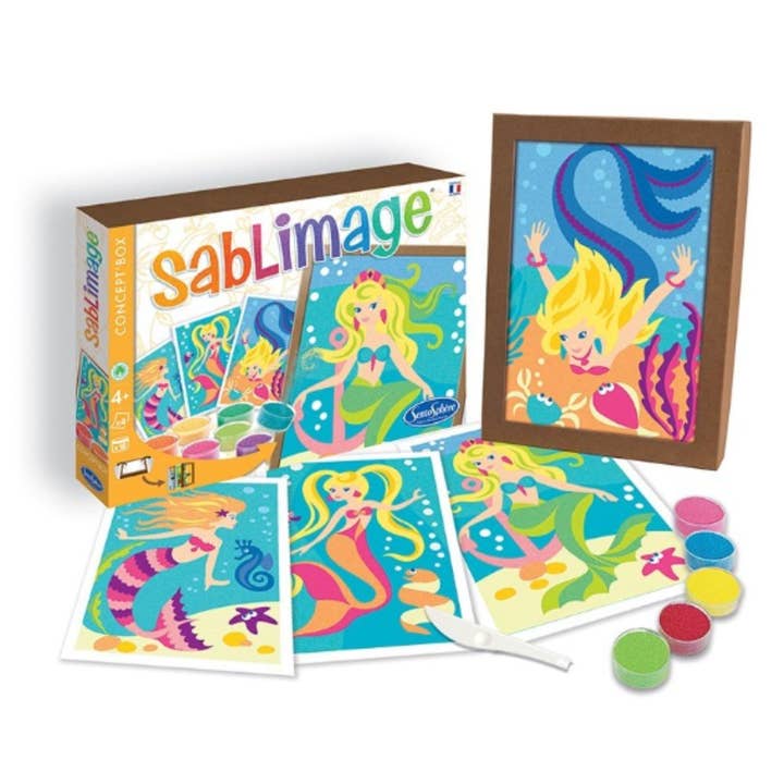 Sablimage Sand Art for Kids - Mermaids for wholesale by Just Imagine Toys