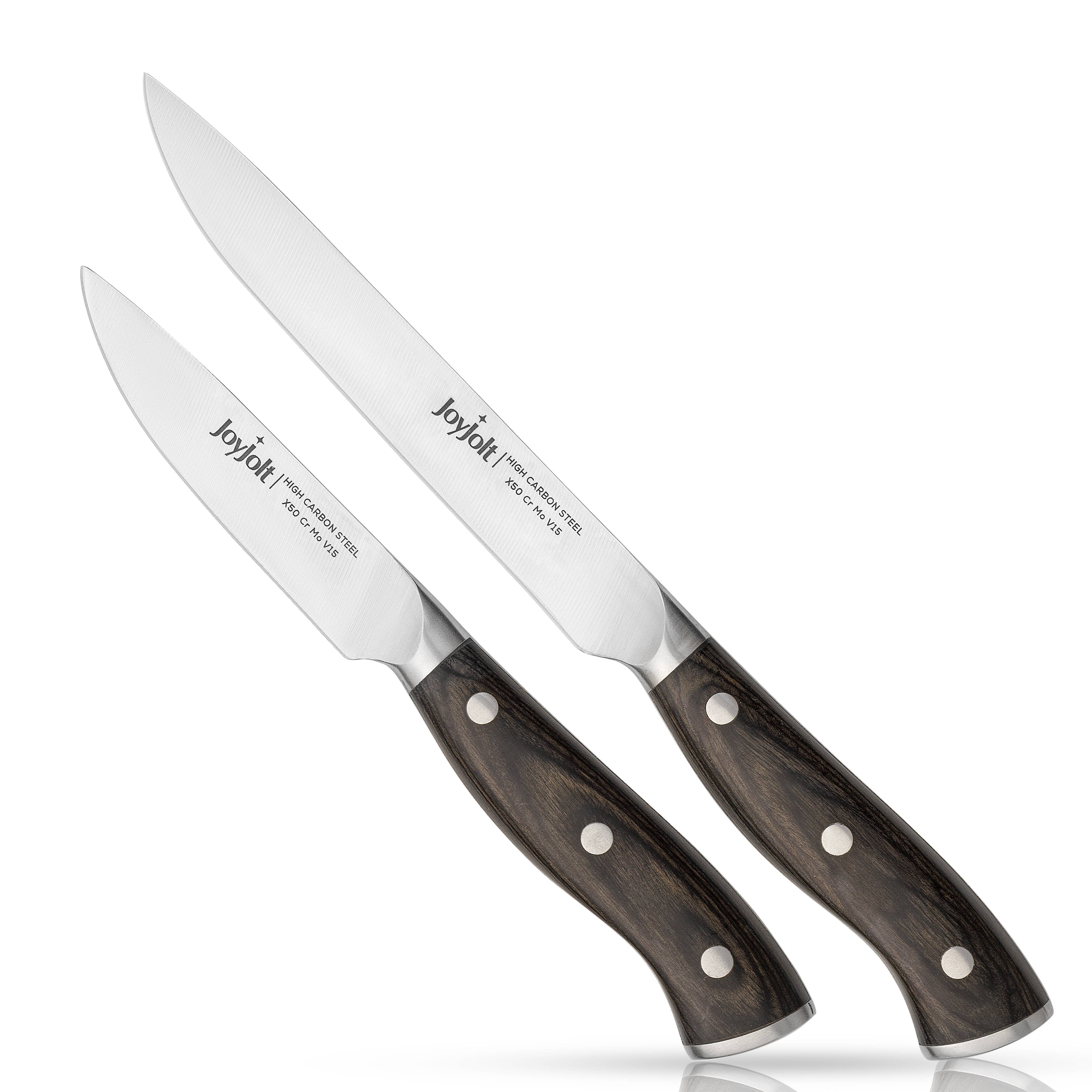 JoyJolt - Wholesale Knife Set - 2pc Kitchen Knife Set High Carbon, x50 German Steel Knives1