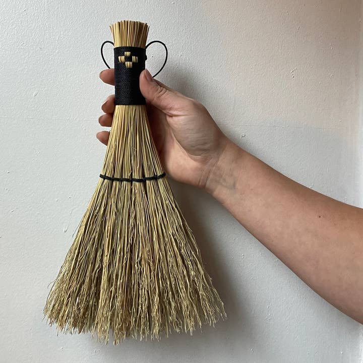 Husk Brooms - Wholesale Broom - Rustic handcrafted quilted broom0