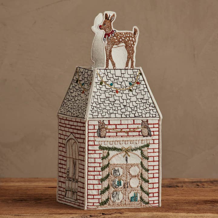 Coral & Tusk - Wholesale Tissue Box - Home for the Holidays Tissue Box Cover4