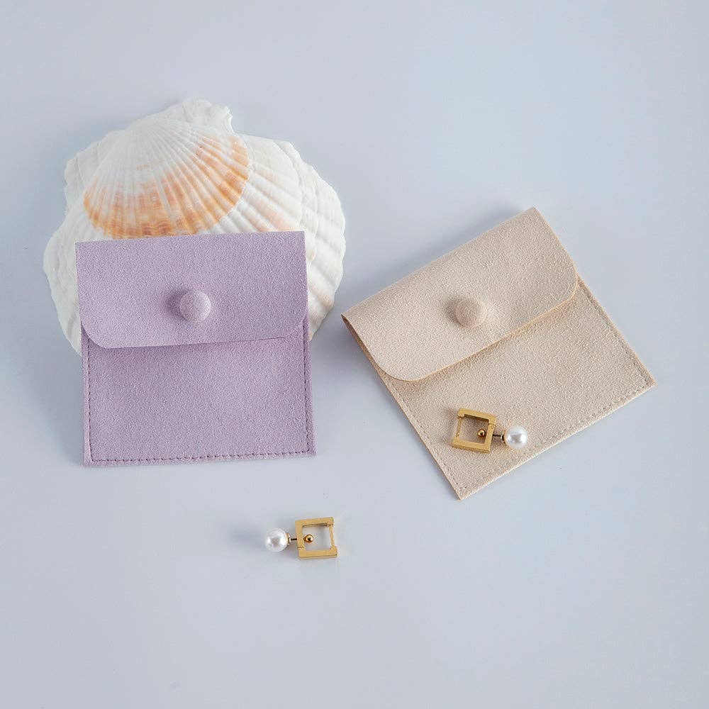 ZaraJewellery - Wholesale Gift Bag - Wholesale jewelry Pouch - Envelope with Button Pouch Logo Cu7