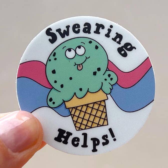 Autocollant Jure aide pour la vente par Pretty Good Cards