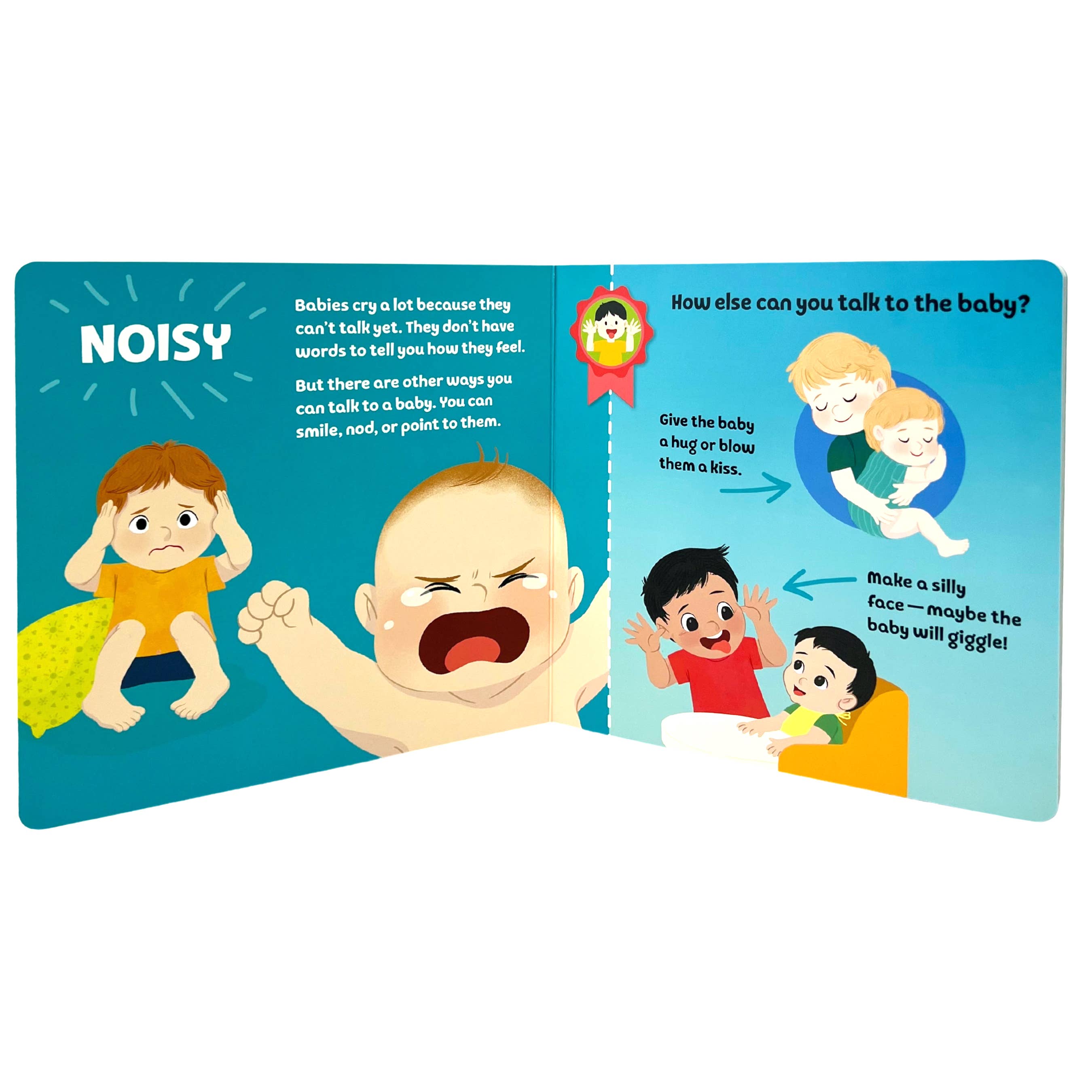 Cottage Door Press - Wholesale Preschool Book (3-5) - Big Brother Club Board Book with Reward Chart & Stickers5