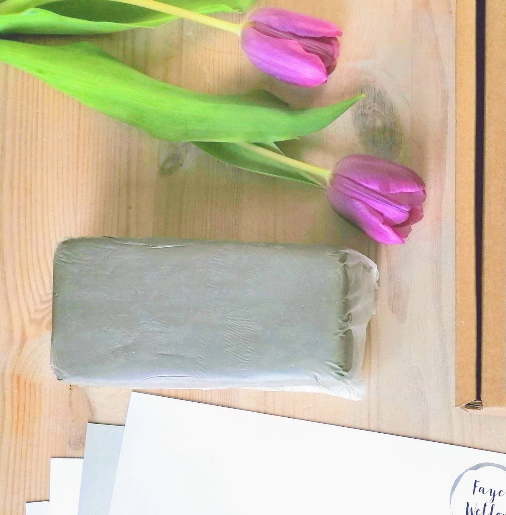 Faye Wellon Ceramics - Wholesale DIY Craft Kit - Air Dry Sculpting Clay 700g pack2