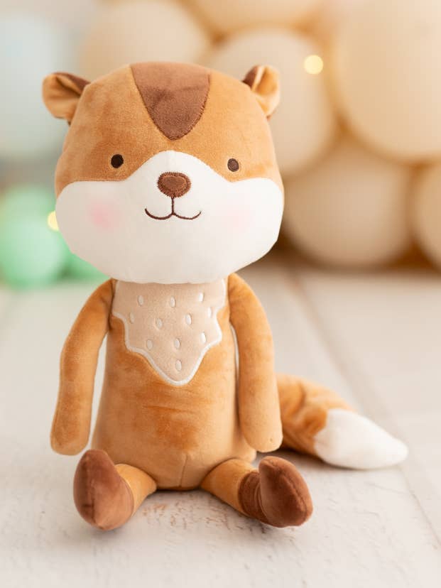 Braunes Stoffpuppe-Eichhörnchen für den Großhandel von Crochetts